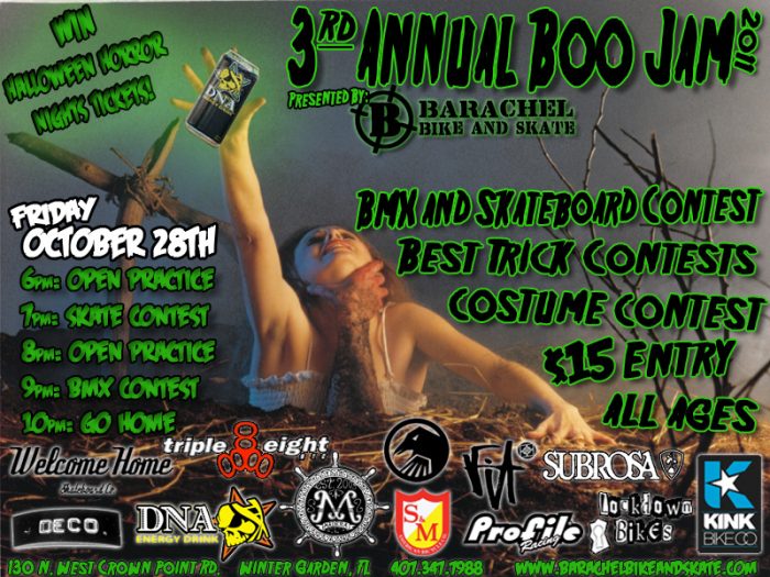 boo jam flyer 2011