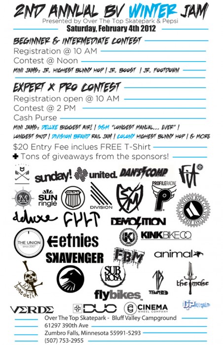 BV Winter Jam Sponsored by Shadow