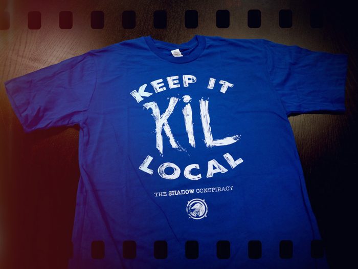KIL Brush T-Shirt Blue