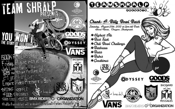 You Won't Book Release Jam & Party Flyer