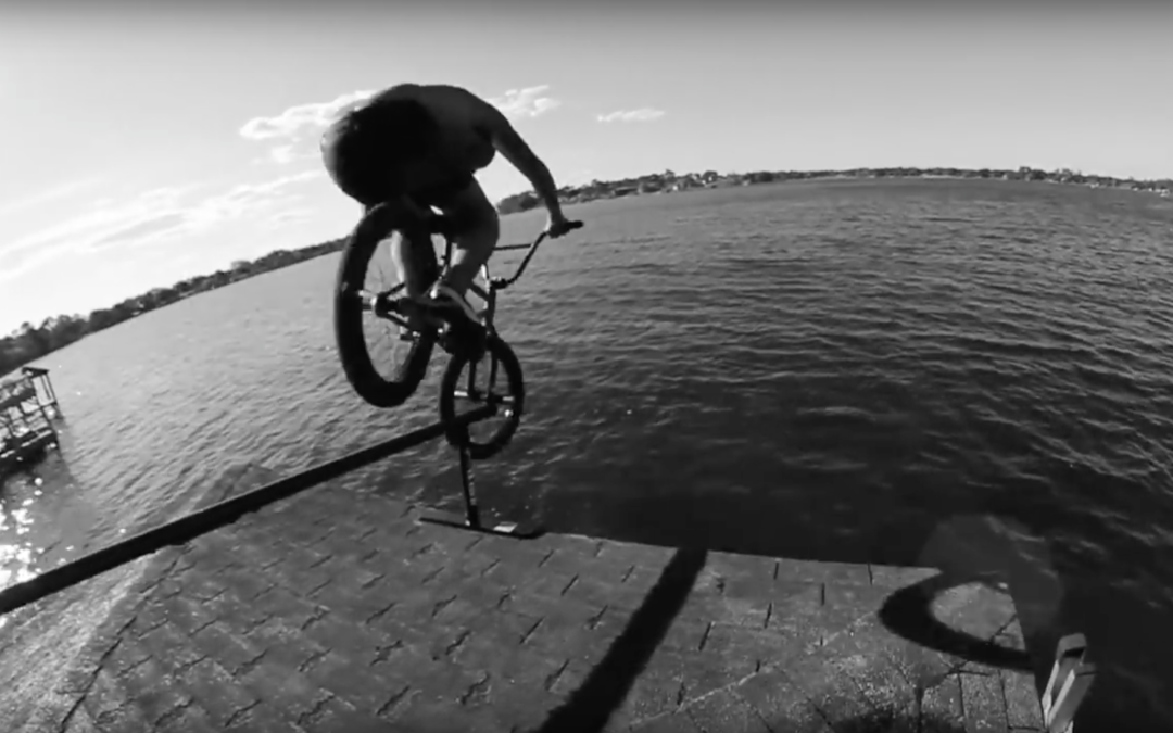 Trey Jones – Rooftop Rail into Water